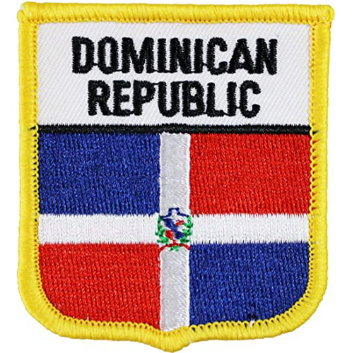 República Dominicana  country Shield Parche
