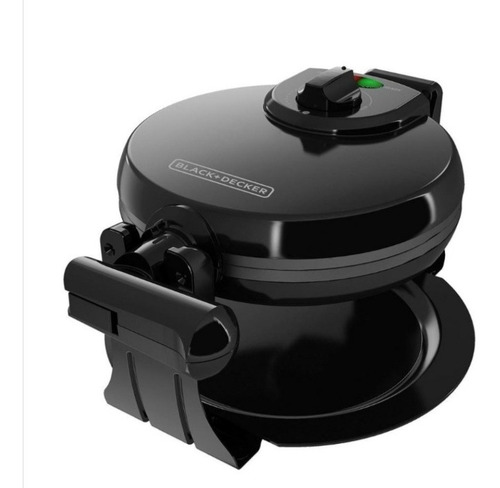 Waflera Giratoria Black And Decker Wm1000b Negra