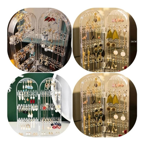 Organizador De Acrílico Aretes, Pulseras,collares, Alhajero