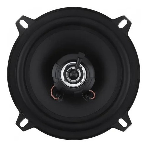 Parlante Auto 13cm Redondo 60w Coaxial 2 Vías Color Negro