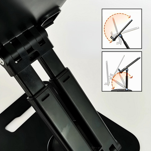 Peining Suporte Articulado De Mesa Para Tablet E Smartphone Cor Preto