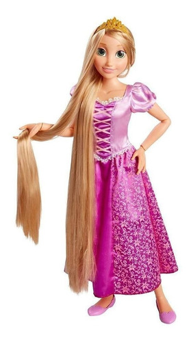 Muñeca Rapunzel Extra Grande De Disney Para Niñas