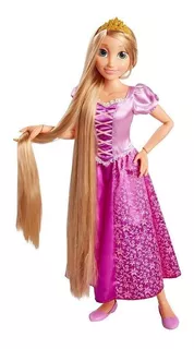 Muñeca Rapunzel Extra Grande De Disney Para Niñas