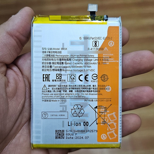 Bata Para Xiaomi Redmi 12c - Poco C55 Bn5k 5000mah