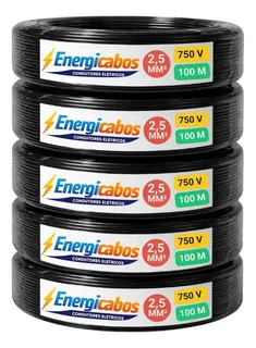 MLB 6087570264 Cabo Flexivel 25mm Rolo 100m Unipolar 750v JM