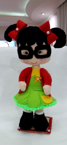 Chaves E Chiquinha Em Feltro (32 Cm)