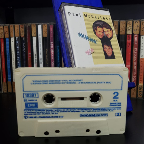 Cassette Paul Maccartney Espias Como Nosotros Ed.1985