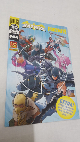 Gibi Batman/fortnite - N° 2 - Panini Comics ( 8185 ) (Usado)