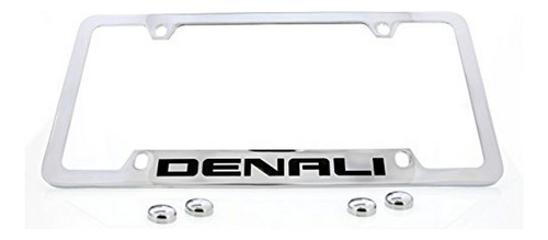 Portaplacas Gmc Denali (4 Agujeros/brass, Cromado/inferior)