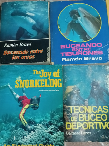 Libros Manuales Revistas Catálogos Sobre Buceo Vintage Bravo