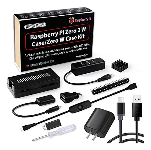 Kit De Funda Geeekpi Raspberry Pi Zero De 2 W Con Raspberry