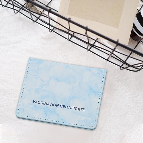 2 Uds., Funda Protectora Para Tarjeta De Vacunación,