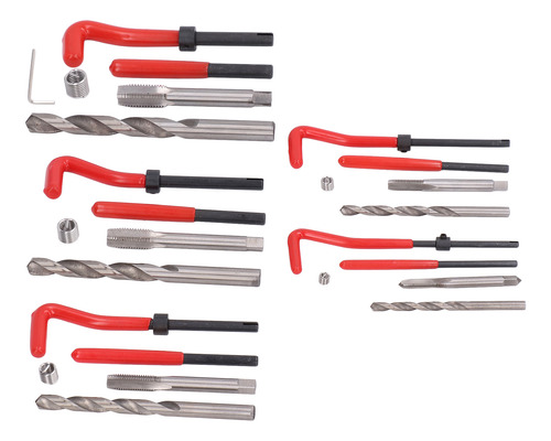 Conjunto De Reparo De Roscas Fêmeas Spiral Coil Thread Inser