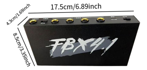 Fbx4.1 Microfone Supressor De Feedback Anti -uivo Supressor