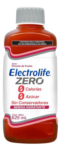Electrolife Zero Ponche De Frutas 625 Ml
