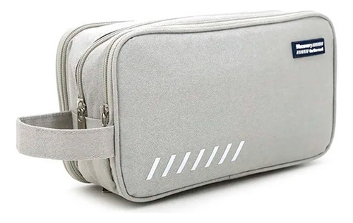 Organizador Neceser De Viaje Bolsillo Impermeable Discovery Color Gris
