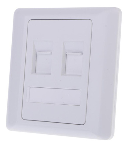 1 Unidad 86 Tipo Puerto Red Panel + 2 Piezas De