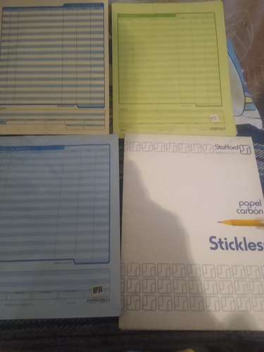 3 Block Poliza Egresos, 1 De Ingresos 2 De Diario Mas, Leer (Usado)