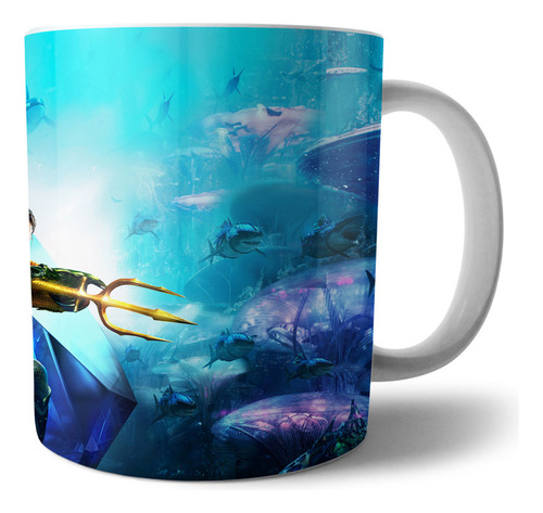 Taza - Aquaman Gold