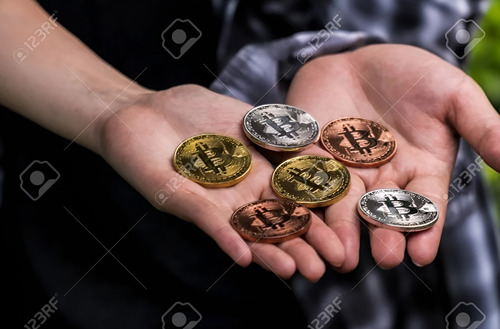 3 Bitcoin Criptomoneda Bit Coin Fisico Moneda Fantasia
