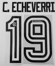 Comprar Estampado 19 C. Echeverri River 2022-2023 Camiseta Titular