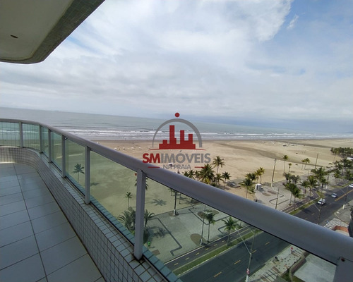 Imagem 2 de 12 de Apartamento Vista Mar 03 Dormitórios, Sendo Os 03 Suítes À Venda Na Guilhermina Praia Grande. - Ap02952 - 68792337