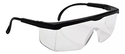 Kit 02 Óculos Protetor Epi Segurança Haste Regulagem Com Ca