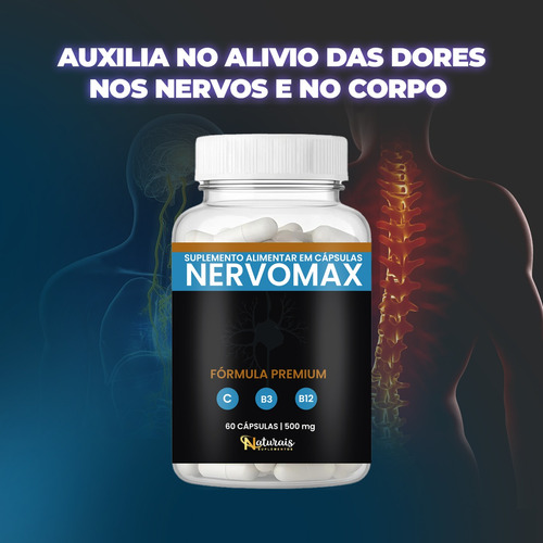 Nervomax 2 Unid - 60 Cápsulas Sem Sabor