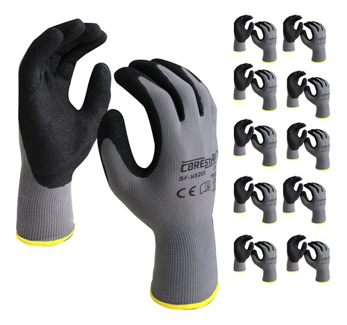 Onmaru Corestar - Guantes De Trabajo De Seguridad Sandy Micr