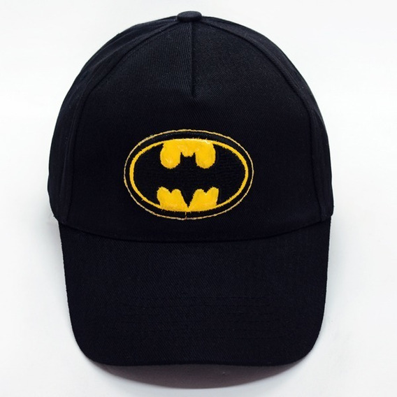 Entrega rápida Buenos productos en línea AHORA El mejor diseño Capslab Gorra  negra con placa logo Batman Comics 