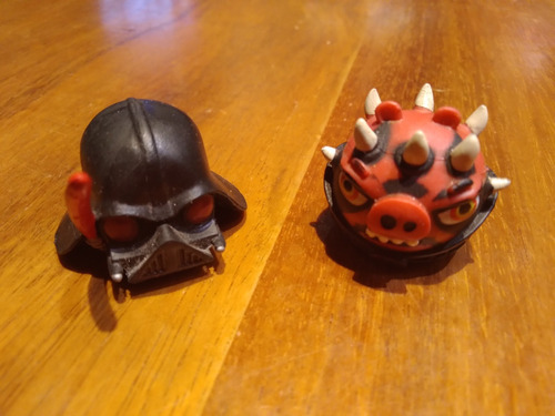 Angry Birds Star Wars. Darth Vader Y Darth Maul. Originales