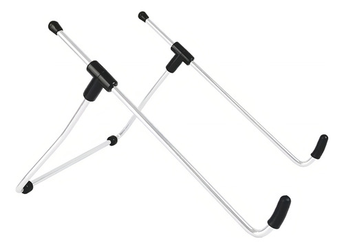 Suporte P/ Notebook Ergonômico Frente Elevada Steel Cromado