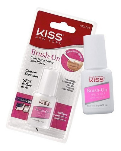 Kiss New York Cola De Unhas Postiça Alongamento Unha