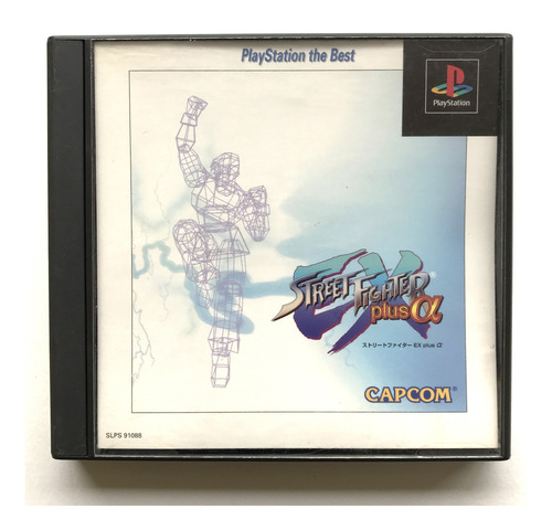 Street Fighter Ex Plus Alpha Ps1 Original Japonês (Usado)