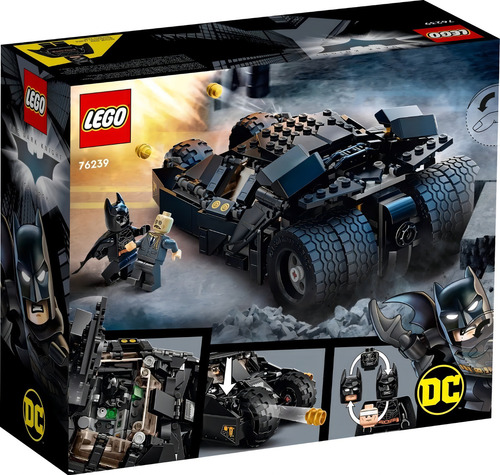 Juguete Lego Dc Bmobile Batman Scarecrow Showdown 76239 Número de piezas 422