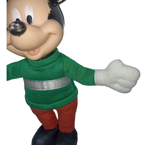 Peluche Mickeys Navidad Mc Donalds 1993 Usado Rojo (Usado)