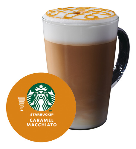 Starbucks Caramel Macchiato Cápsulas Dolce Gusto