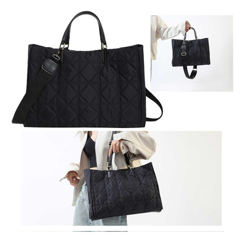 . Bolso De Mano Acolchado For Mujer, Bandolera Informal