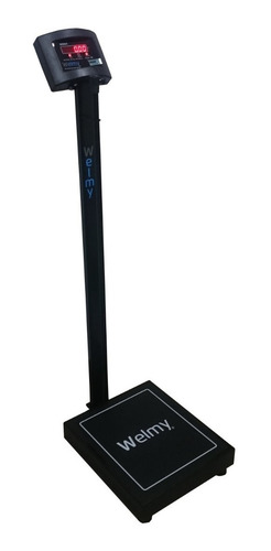 Imagem 5 de 6 de Balança P Academia Preta W200/50g 200kg Welmy Inmetro