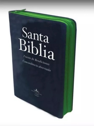 Biblia Chica Fuente De Bendiciones Rvr1960 Jean Cierre Verde