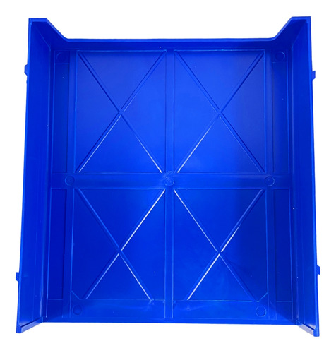 Gaveteiro Organizador Modular Avulso Multiuso Magus Gvt2 Cor Azul 15L
