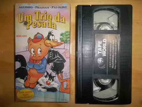 VHS Meus Amigos Tico e Teco - DUBLADO Original - Desenho Infantil Disney -  Com Encarte Interno - Abril Vídeo