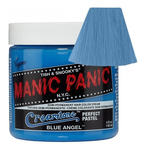 Blue Angel Tinte Azul Manic Panic 4oz Arctic Fox Loquay Rbl