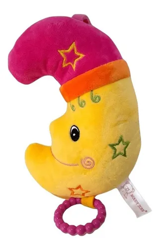 Cunero Musical Medialuna Con Gorrito De Peluche Woody Toys