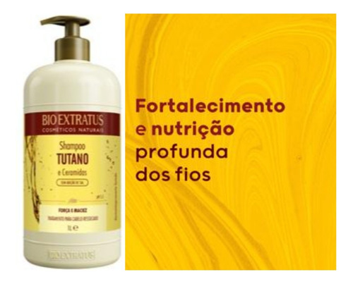Shampoo Tutano E Cerâmicas 1lt Bioextratus