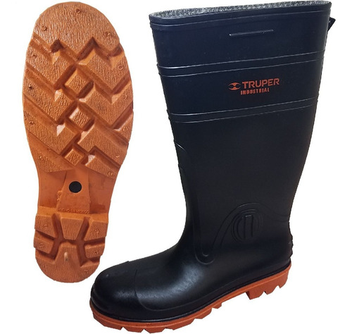 Botas Truper De Pvc Interior De Algodón Talle 43 Bot-29j