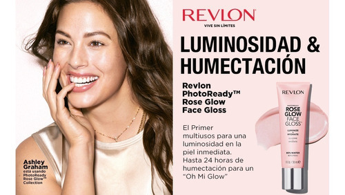 Brilho Facial Revlon Rose Glow Primer 30 Ml Original