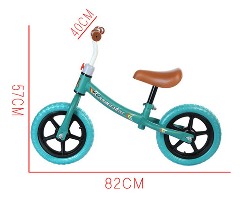 Bicicleta De Equilibrio Sin Pedales Niños Personaje rosado