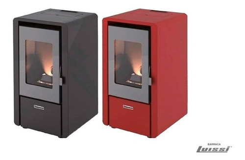 Calefactor A Pellet Centrometal Z6. Potencia 6 Kw