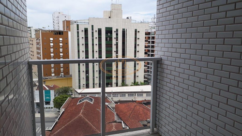 Apartamento Com 2 Dormitório(s) Localizado(a) No Bairro Boqueirão Em Santos / Santos - 6802